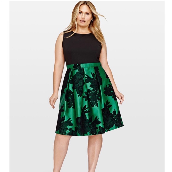 emerald green and black outfits